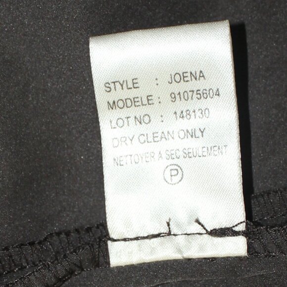 Theory Joena Notorious Contrast Sheath Dress With Pockets brown  Size 8 - Picture 9 of 9
